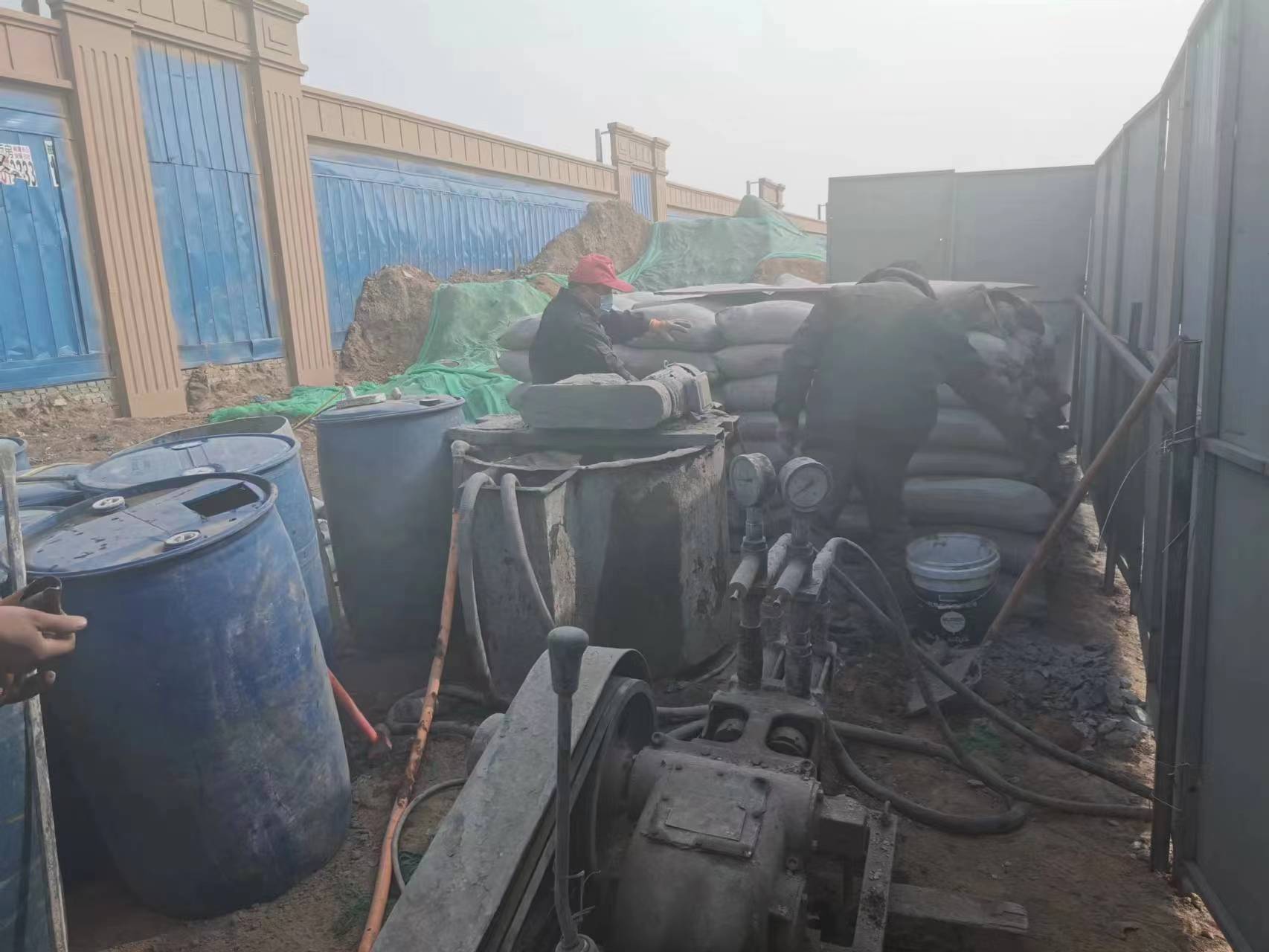 大化房屋下沉注浆